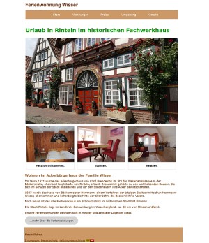 Ferienwohnung Wisser